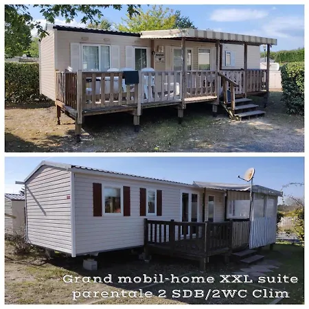 Bungalows 3Ch Et 4Ch 8 Ou 10 Places Mh732-Mh828 Proche Ocean Gastes Exterior photo